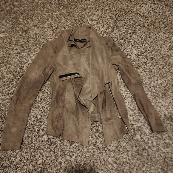 Zara Jackets & Blazers - Zara Faux LeatherJacket
